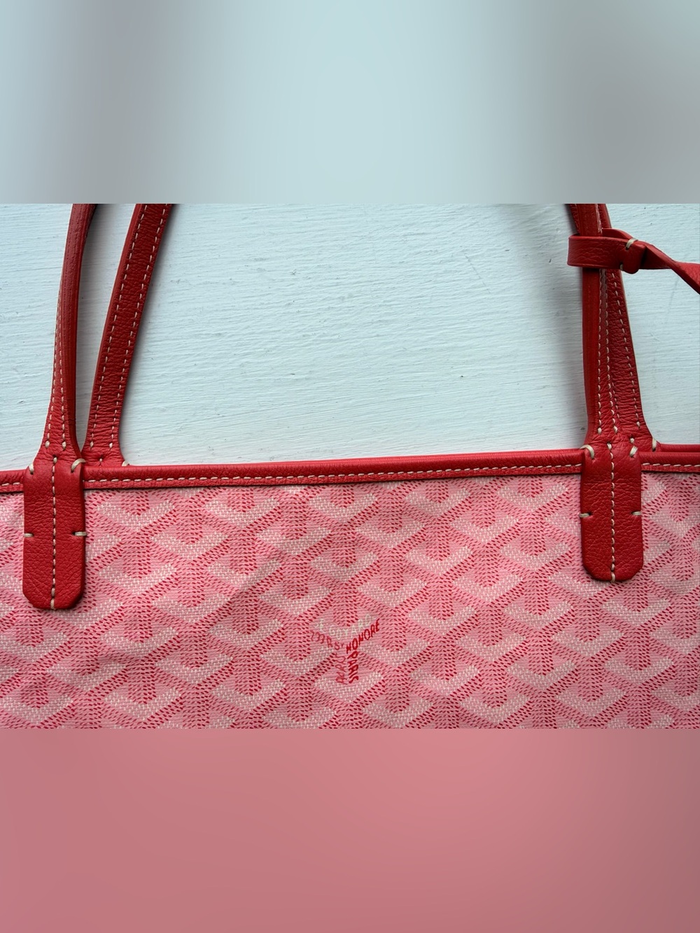 Rare Limited Edition Goyard St. Louis GM in Pale Pink💖 - Picture 6 of 16